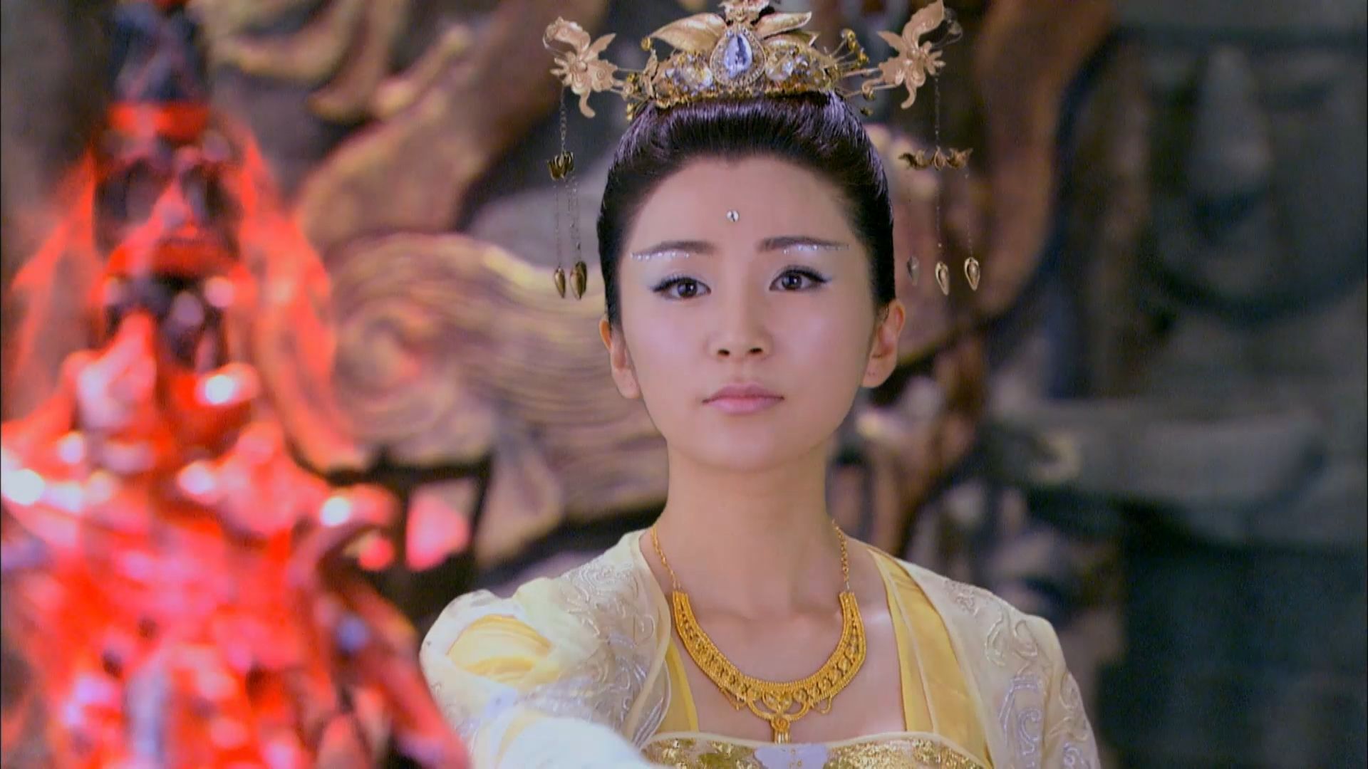 刘庭羽饰演的太古大神女娲便是其中一位