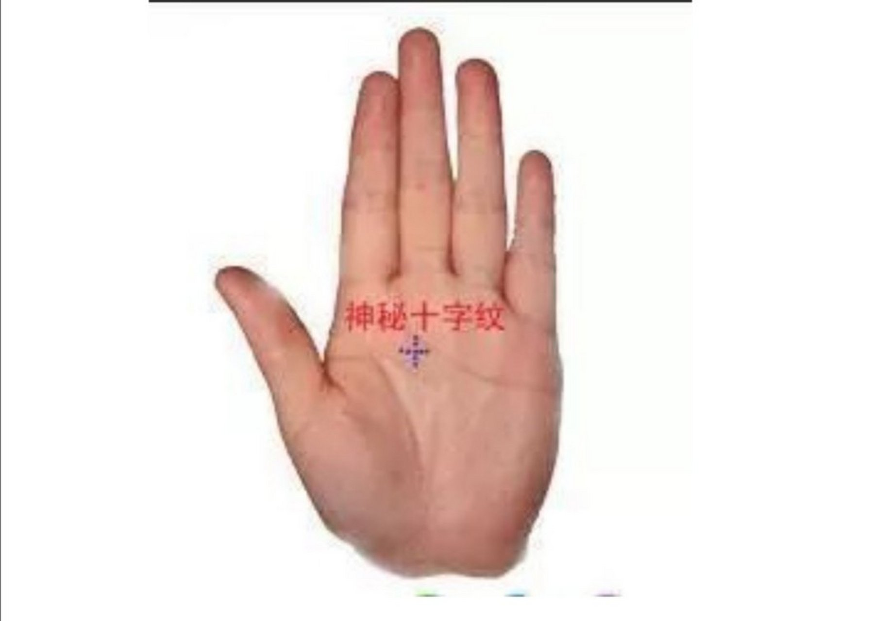 偏财型  小指根部水星丘与无名指根部太阳丘之间的部位如有出现十字纹