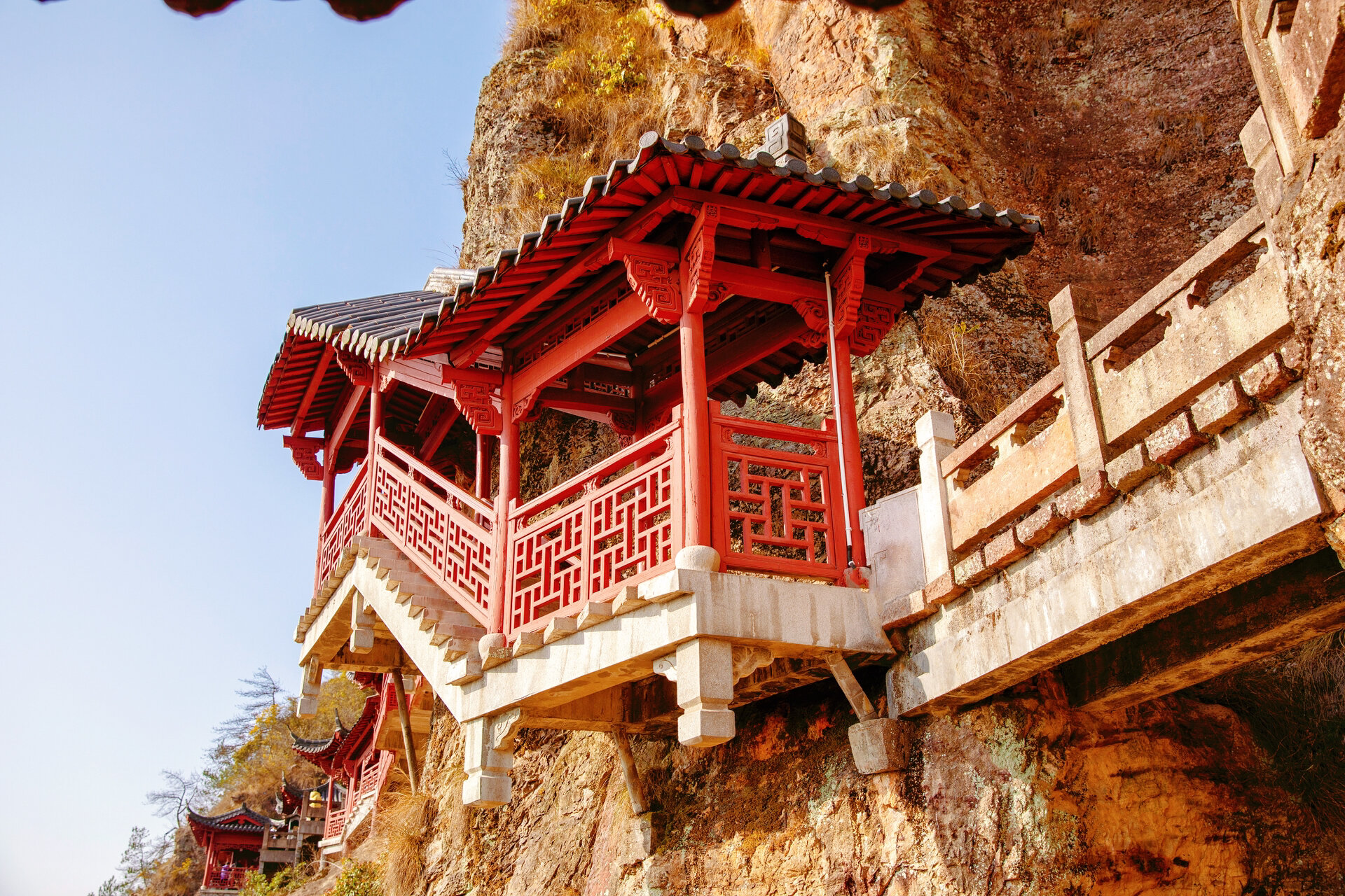 江南悬空寺|建德 大慈岩|杭州周边.@赵伊仁的动态
