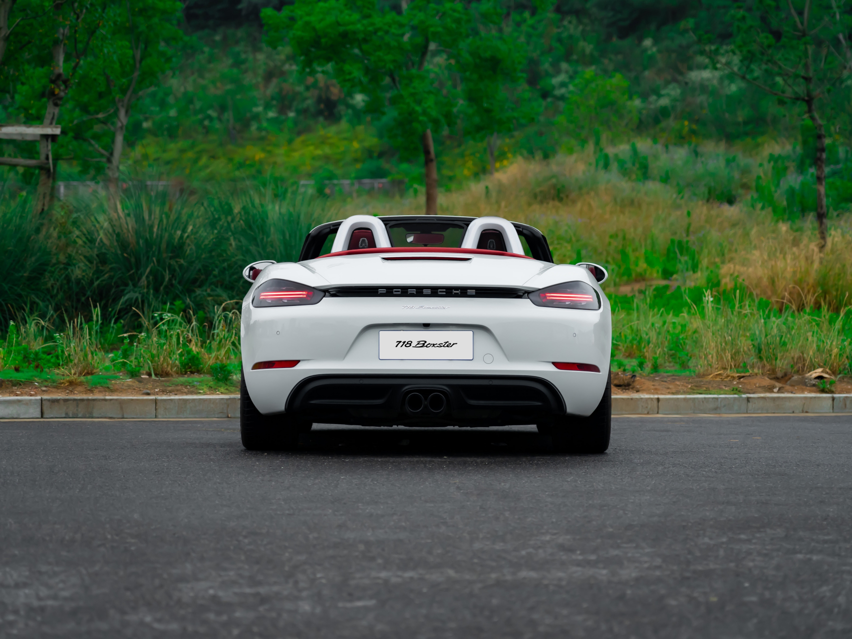 保时捷718[话题]# 【车辆名称】2020款 保时捷718 boxster 2.