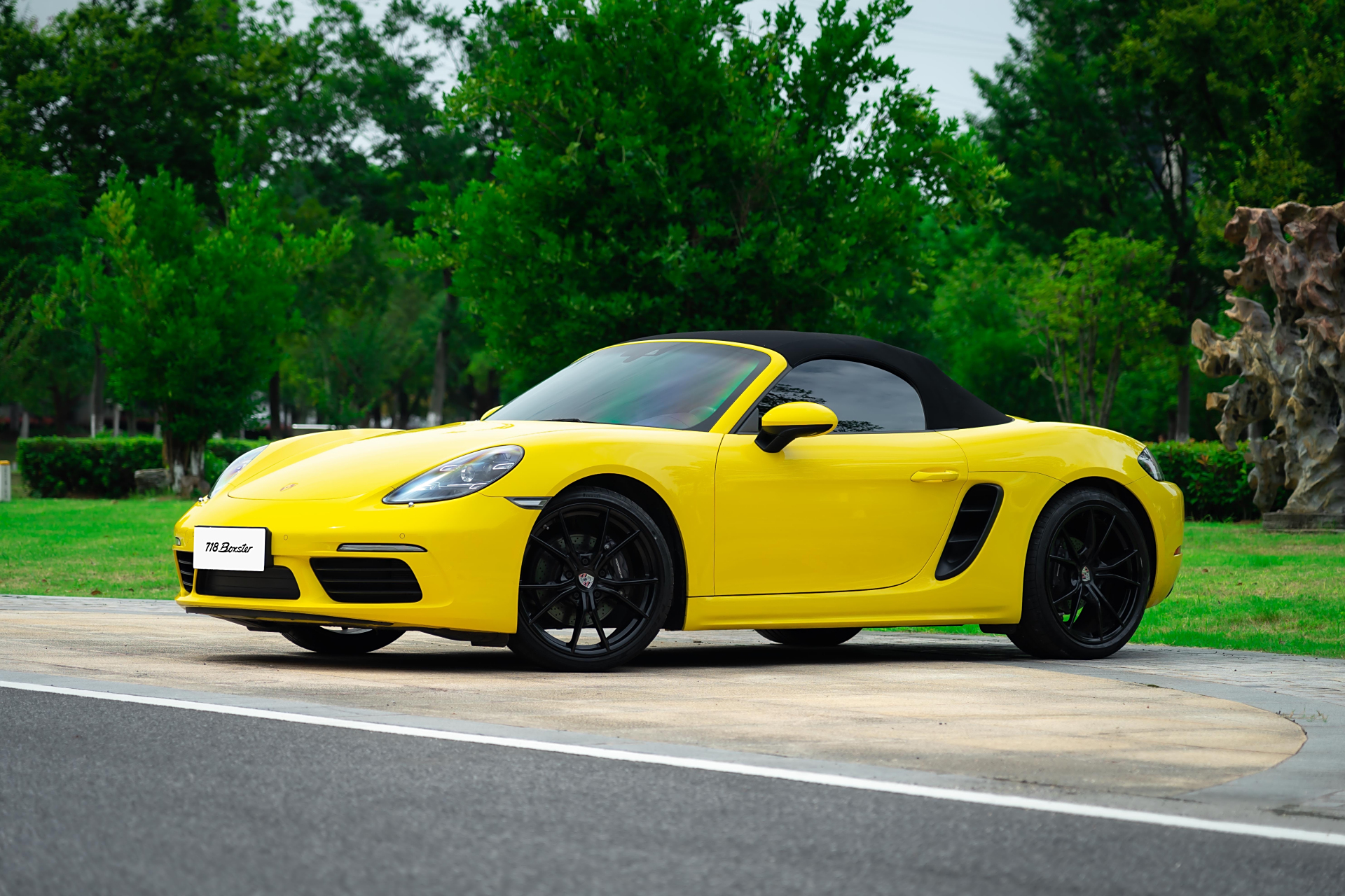 保时捷718[话题]# 【车辆名称】2020款 保时捷718 boxster 2.