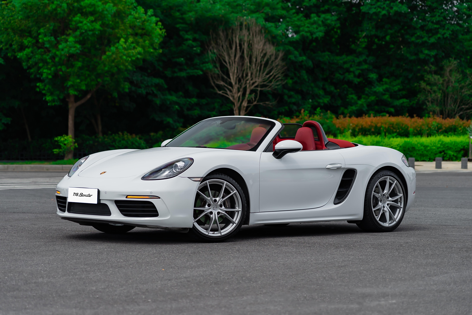 保时捷718[话题]# 【车辆名称】2018款 保时捷718 boxster 2.