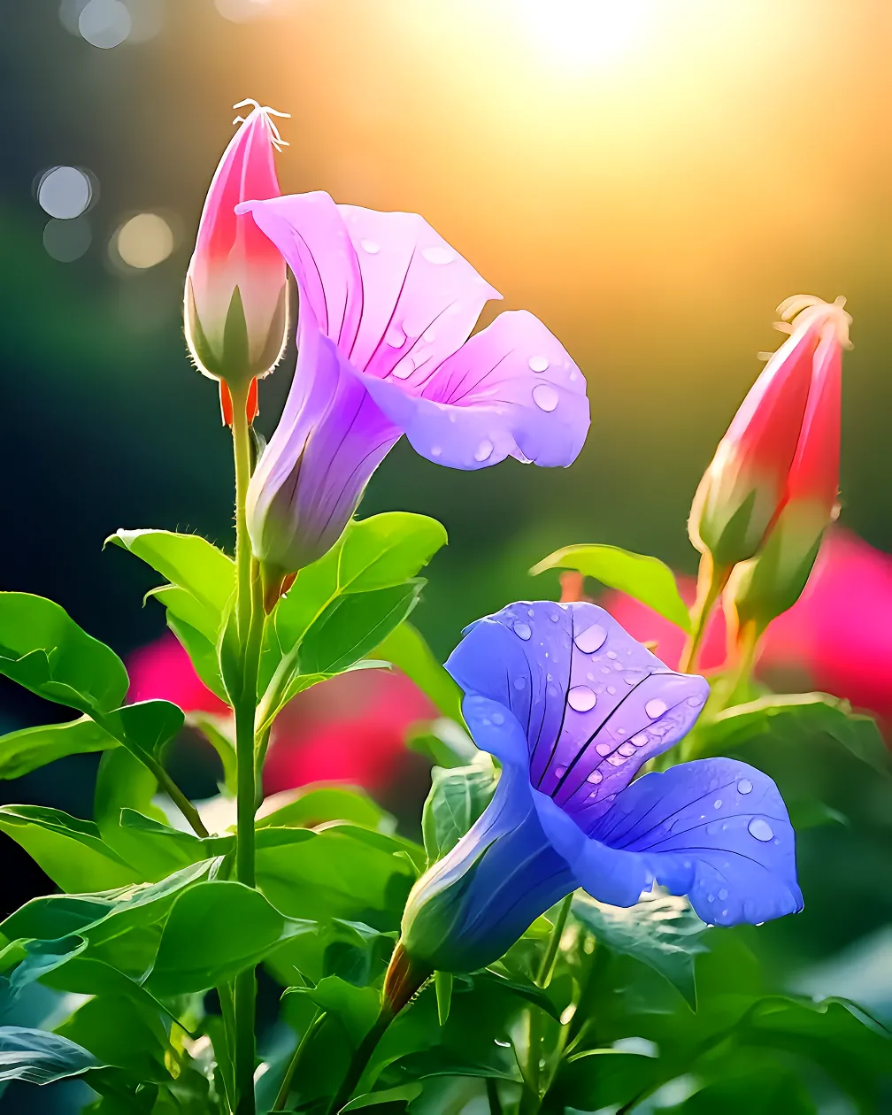 花香花美送世人 不言不语展身姿 人爱人赏真开心 无奈何时过境迁 美艳