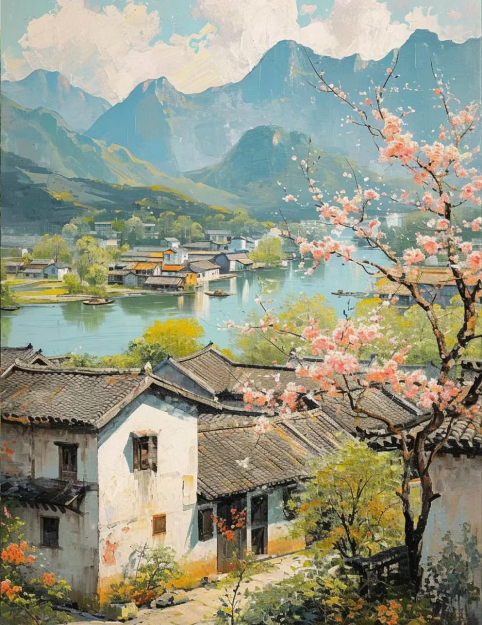 " 千里莺啼绿映红,水村山郭酒旗风 ." 676767