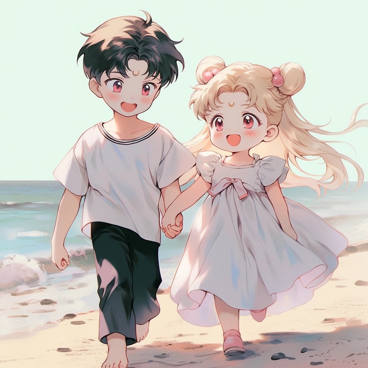 青梅竹马情侣头像 676767