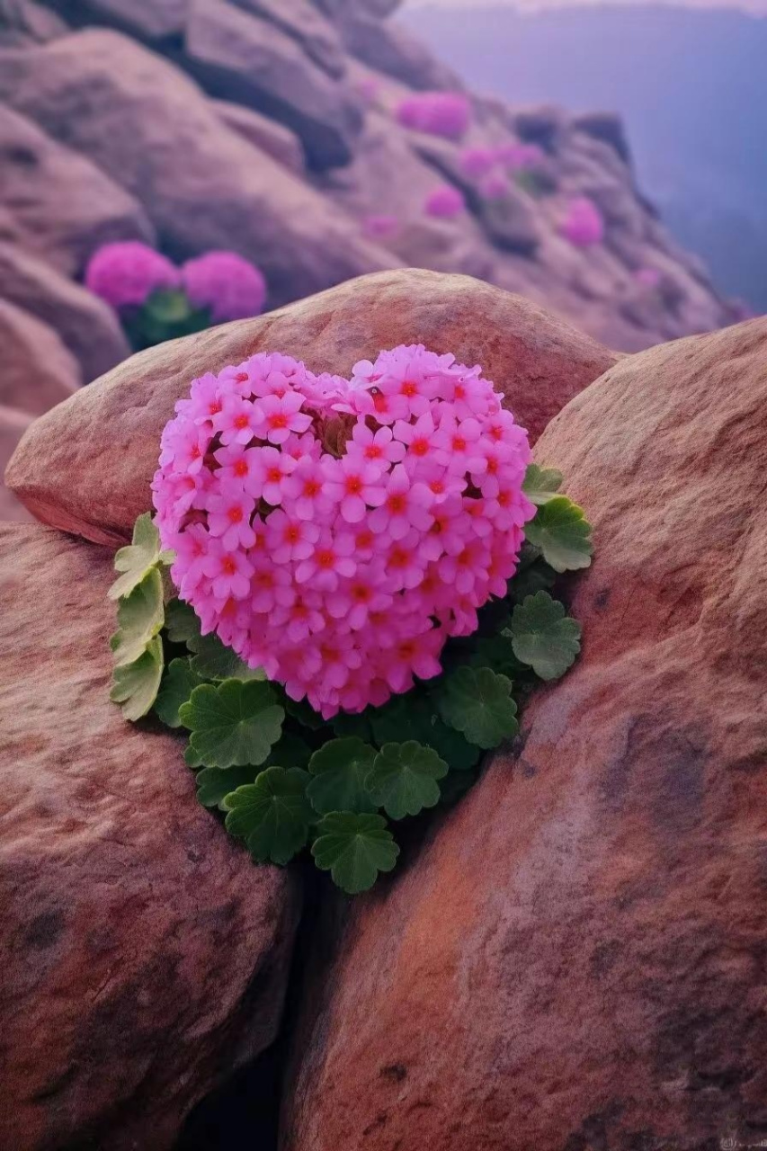 优美大自然顽强生命力花芯背景图962094209320 6767