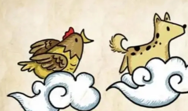 你们说这是不是那个表示一人得道鸡犬升天的成语呀?