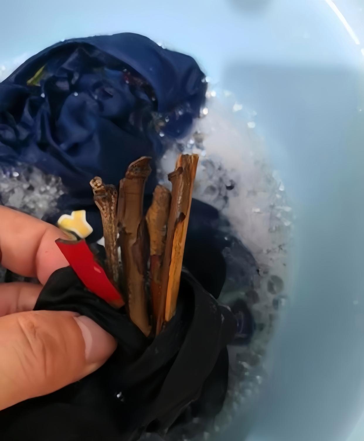 我今天给儿子洗裤子,洗着洗着发现裤兜里,这是什么东西呀?