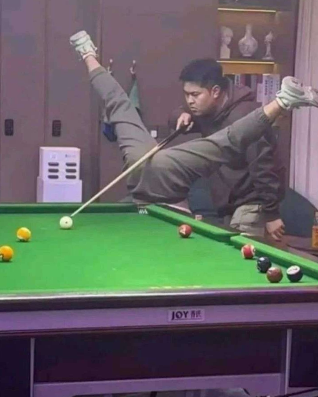 这画面真是奇特又搞笑