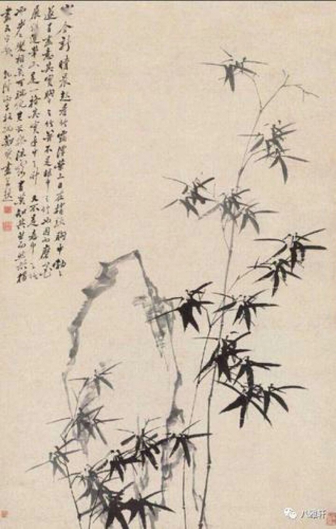 郑板桥的竹子,主要都是墨竹,神一般的存在,没人不喜欢吧?