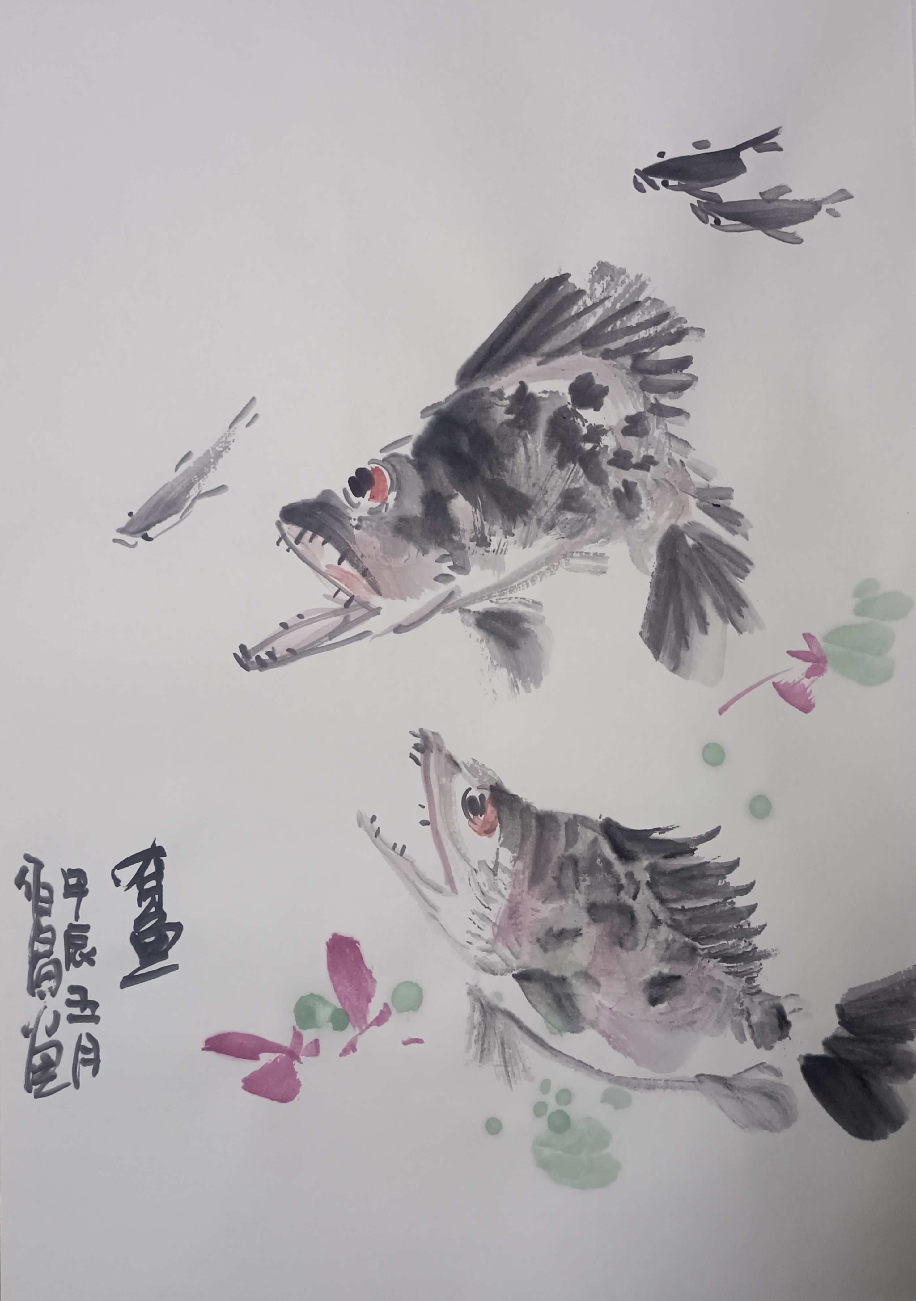 甘肃赵佰昌写意花鸟册页#花鸟国画苑# #画画交流组# #花鸟国画苑