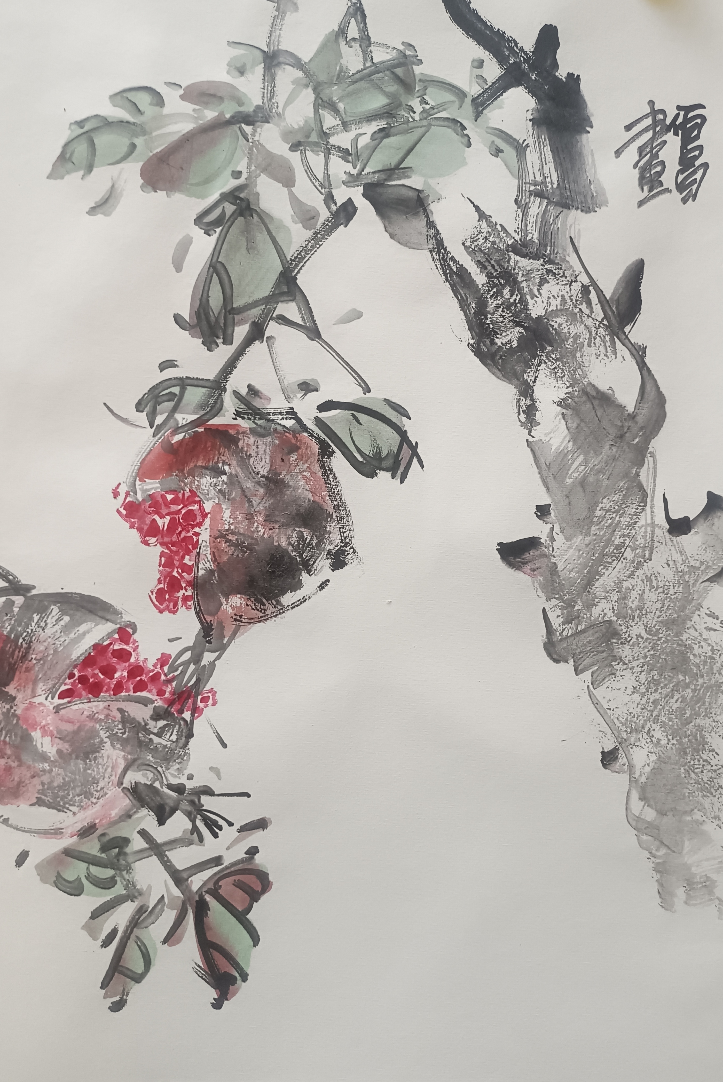 甘肃赵佰昌写意花鸟册页#花鸟国画苑# #画画交流组# #花鸟国画苑