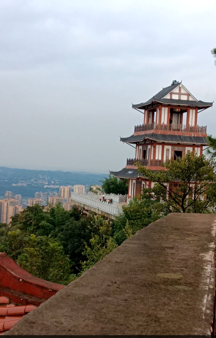 几天的雨终于放晴了,陪家人一起去爬山,在路上看到