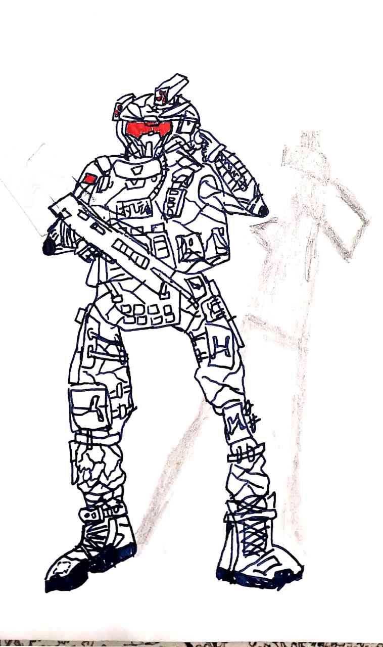 和平精英ss3赛季雷霆特警皮肤画像