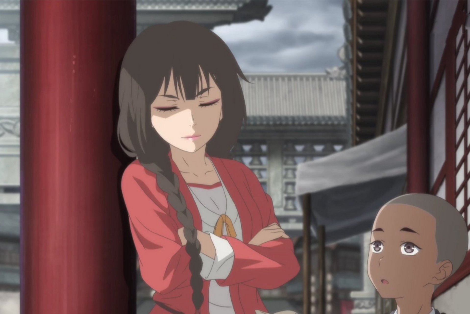 《百妖图》第三话漱金中的叶逢君,他的眼睛让人不得不怀疑他也是个