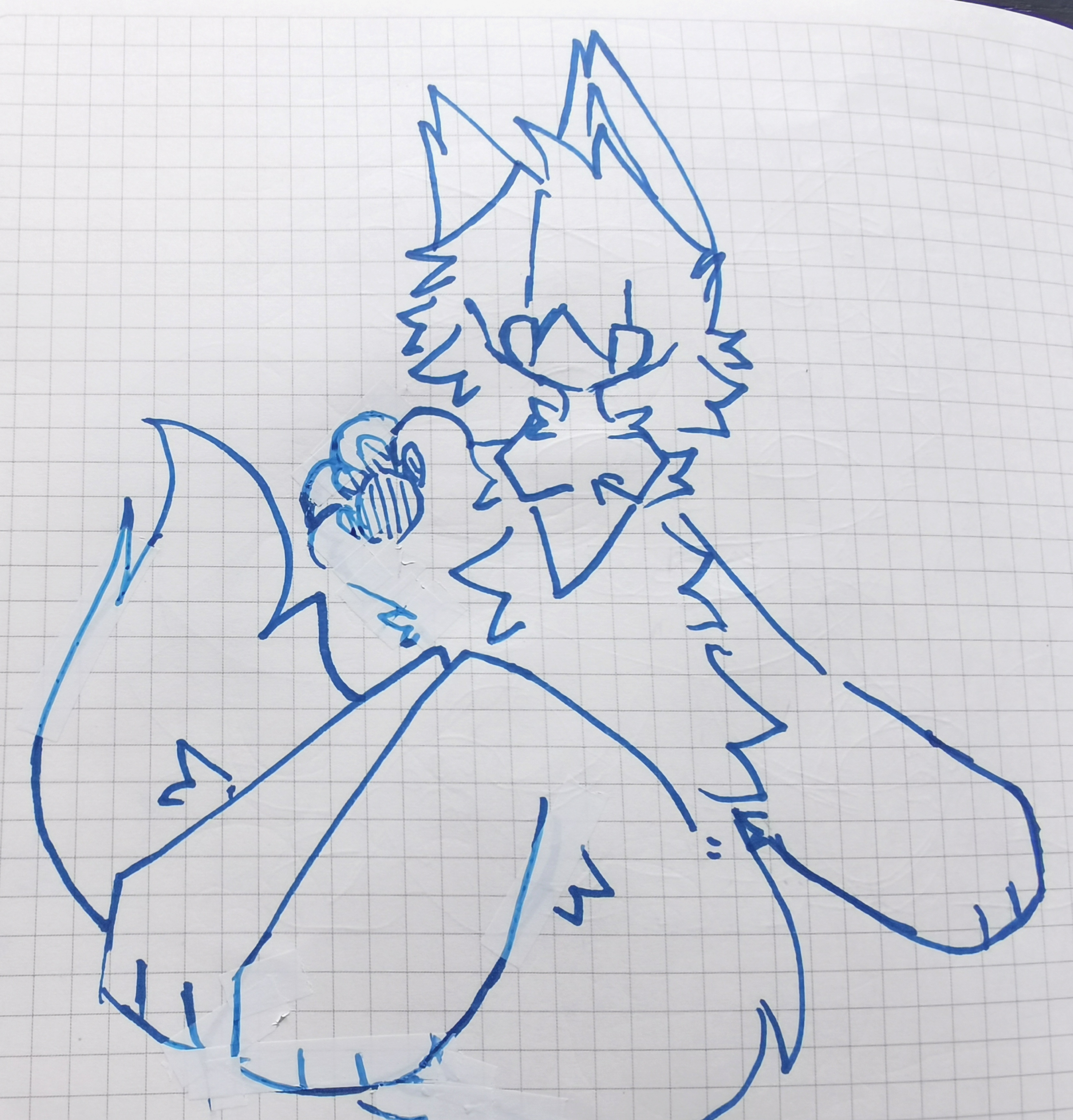 还不错 #兽设新人# #画渣本渣# #兽设# #画渣# #美术之家