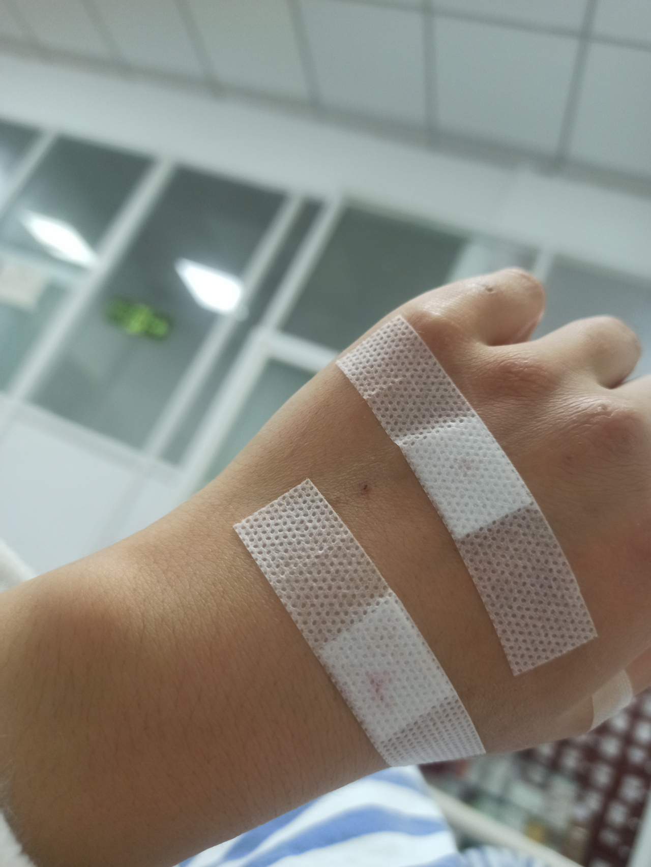 今天输液第三天