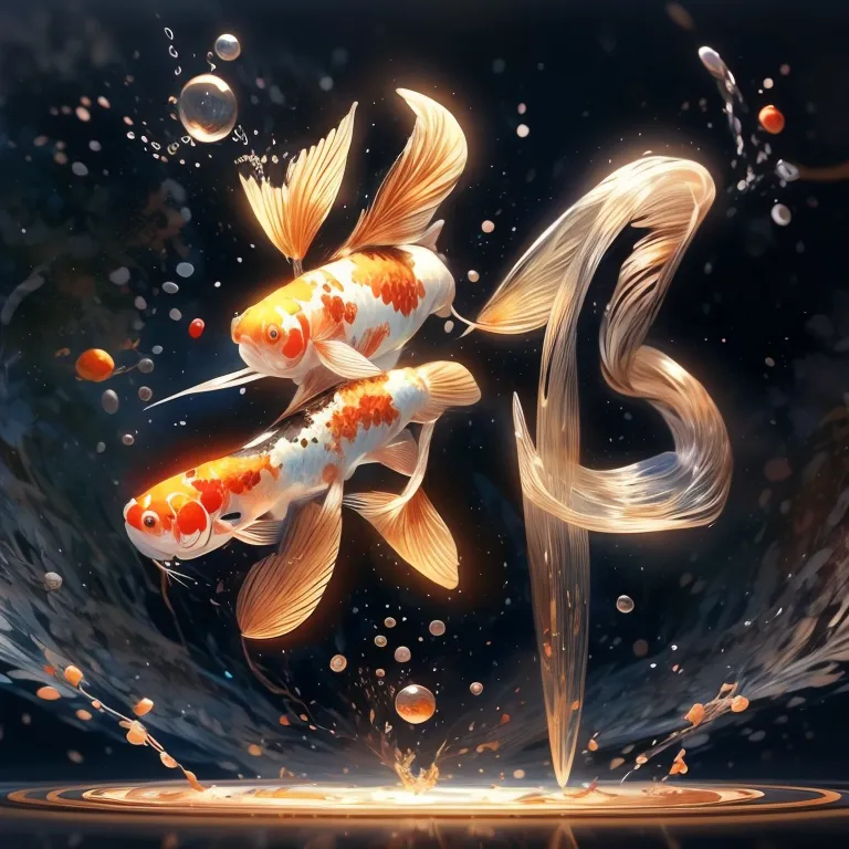 好运锦鲤姓氏头像