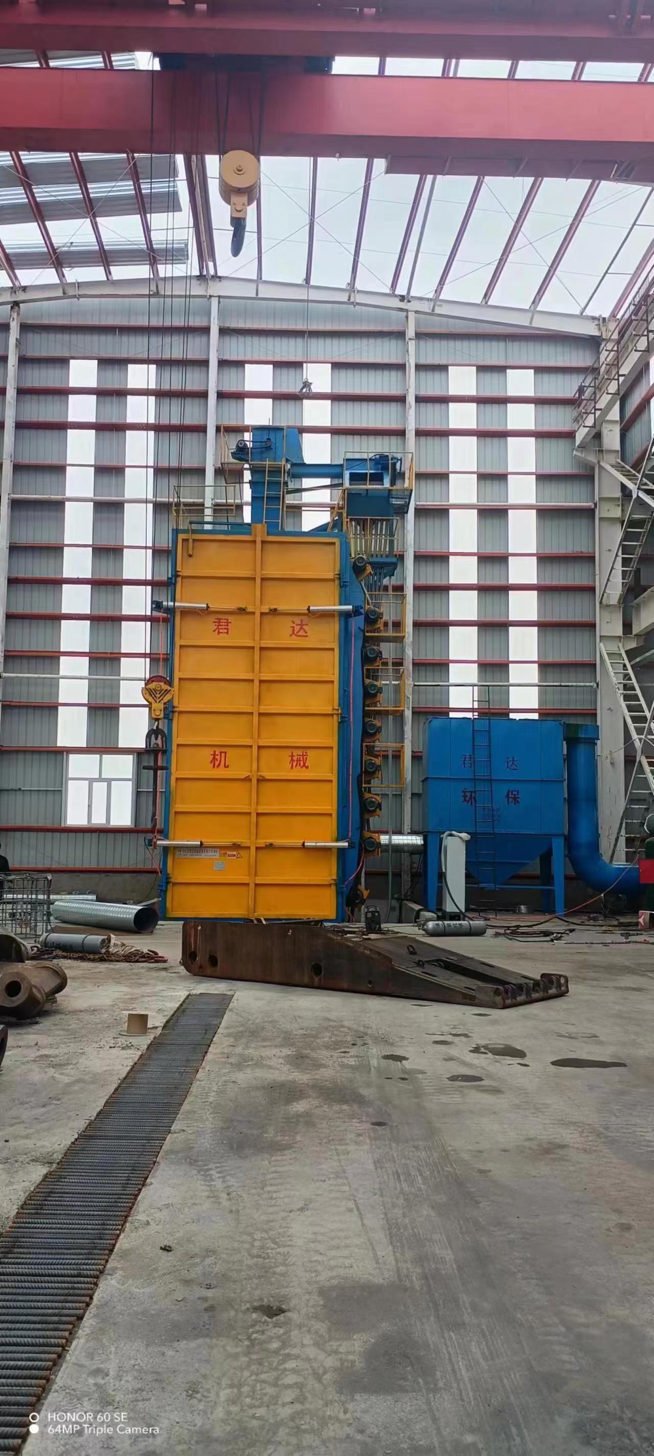 大型吊钩式抛丸机