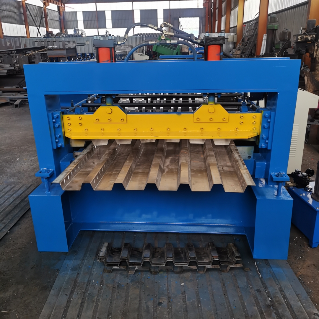 楼承板机器,1000型楼承板,型号可调节楼承板设备,飞扬压瓦机楼承板机