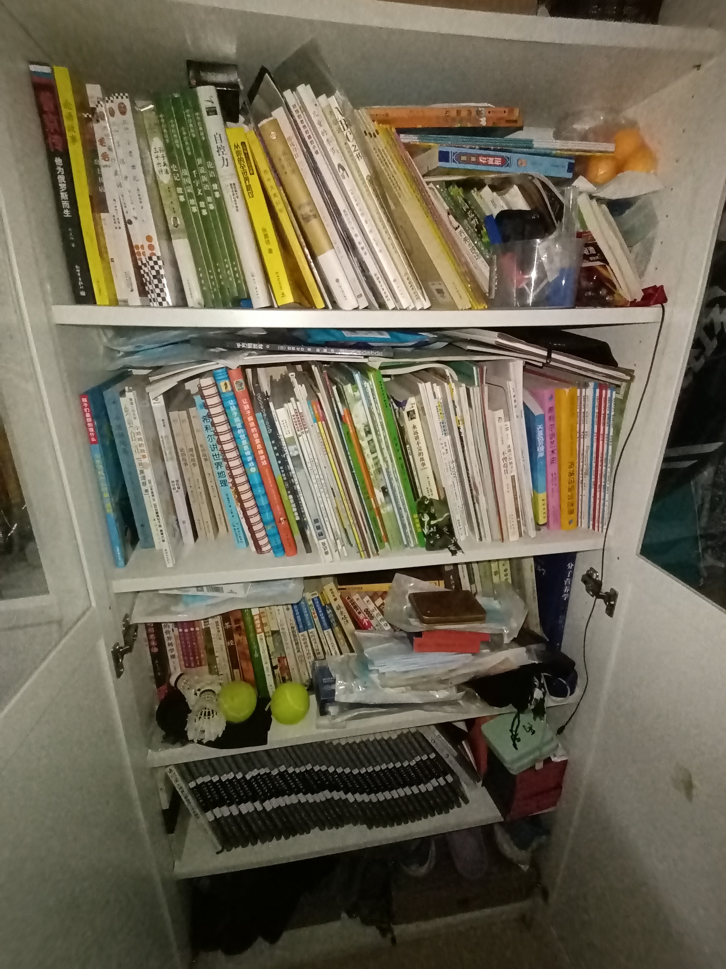 家里汗牛充栋的童书,0到3岁,3到6岁,有