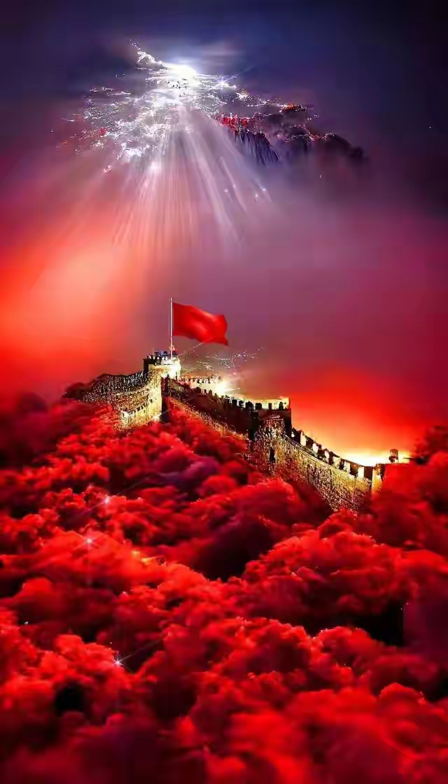 红色高清爱国手机全屏壁纸大全～1