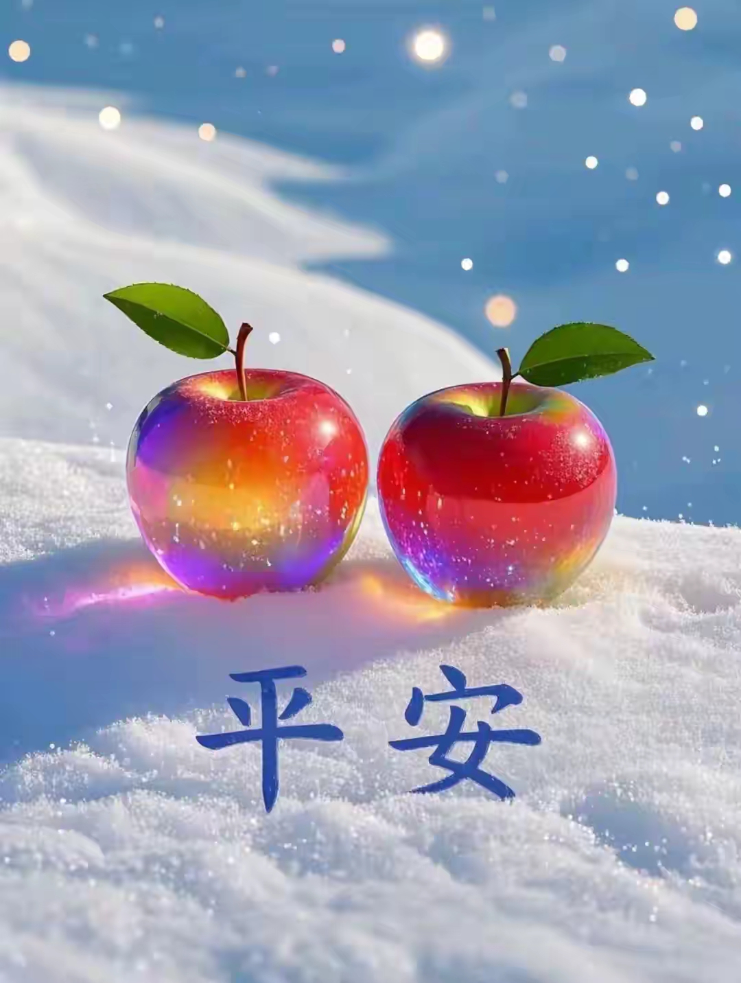 平安二字心中亮,祝福千言梦里彰