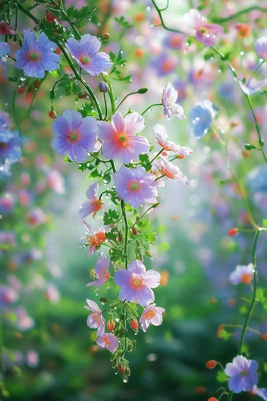 岁月如花,笑看花开,静赏花落