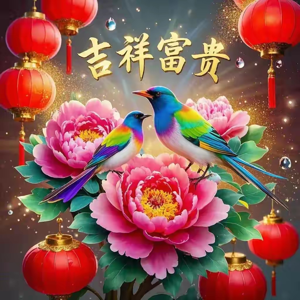 微信头像吉祥和意微信图片早安吉祥图片2025年最新版花的头像吉祥如意