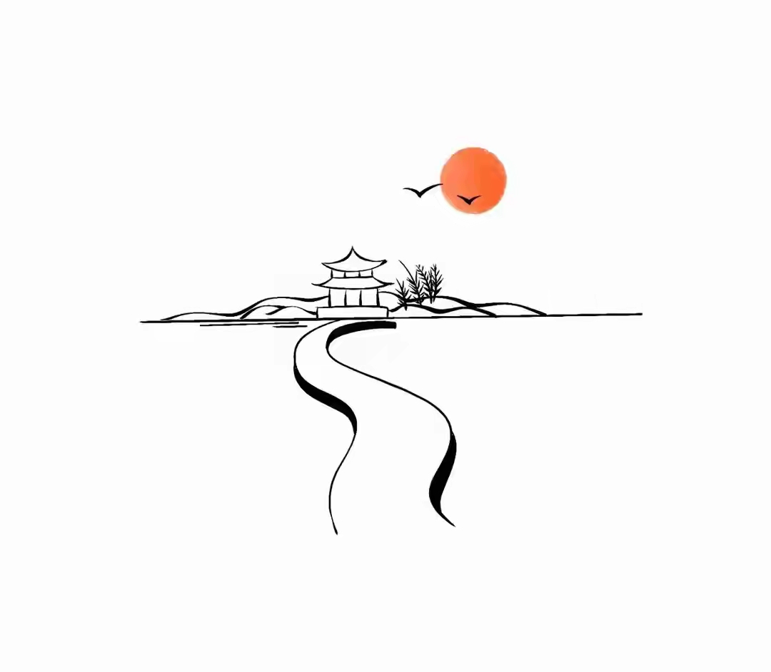 寥寥数笔,你也会画的意境简笔画,喜欢自取,拿走不谢