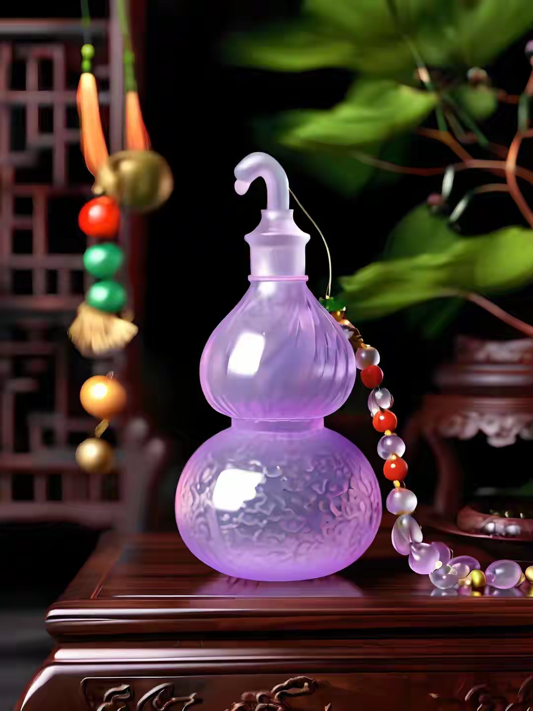 紫色葫芦,福禄双全,紫气东来,运至财来!