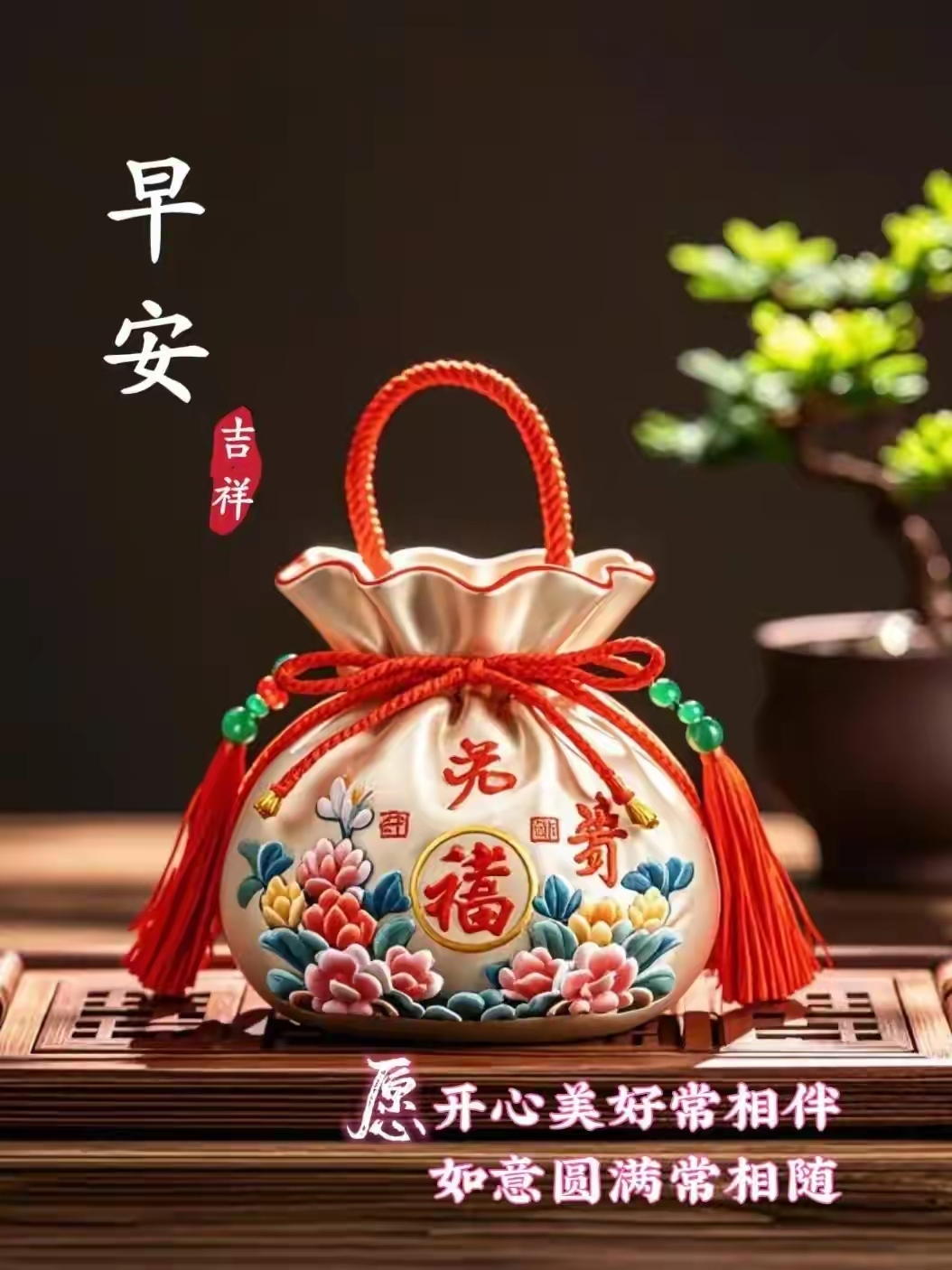 早安,吉祥如意常相随