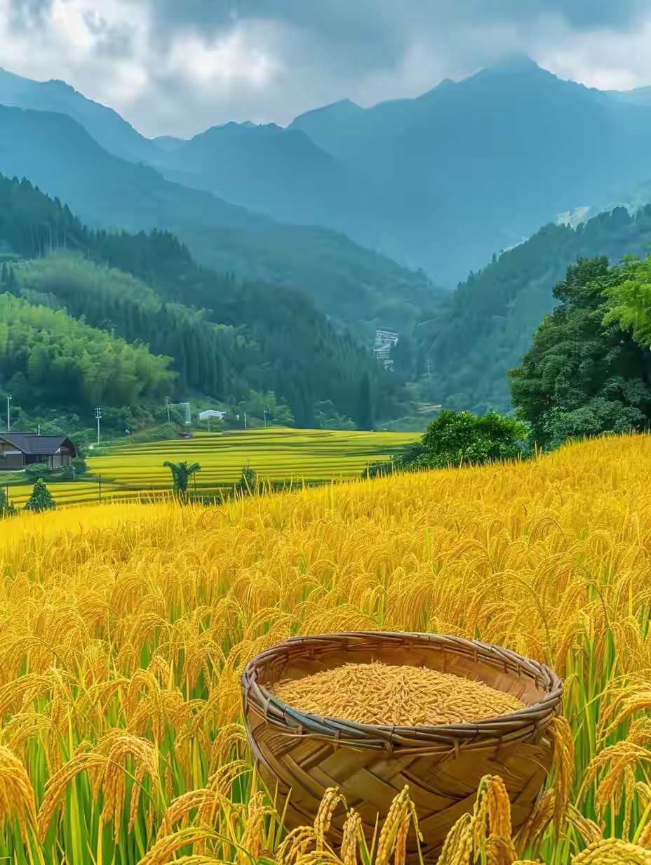 稻谷飘香,穗穗平安,五谷丰登,稻谷香里说丰年!