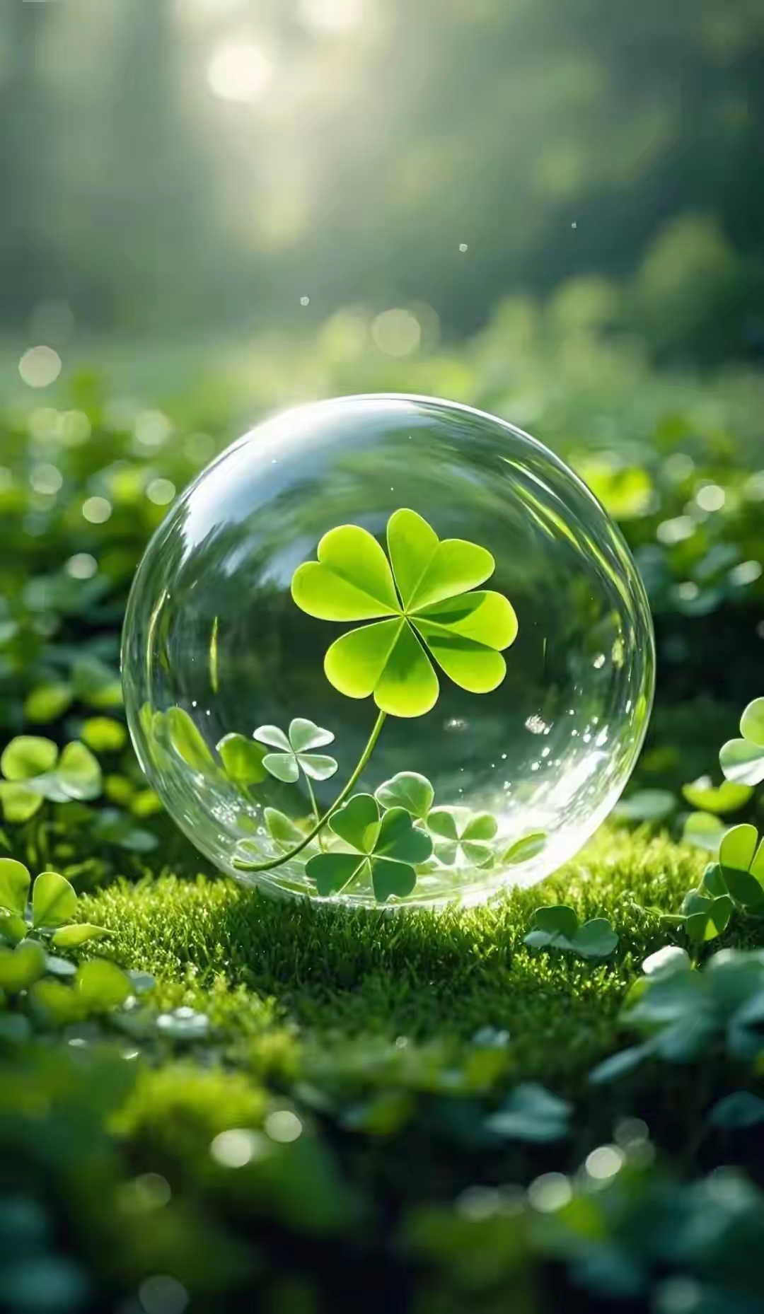 清新绿色护眼壁纸～#分享我拍到的春天