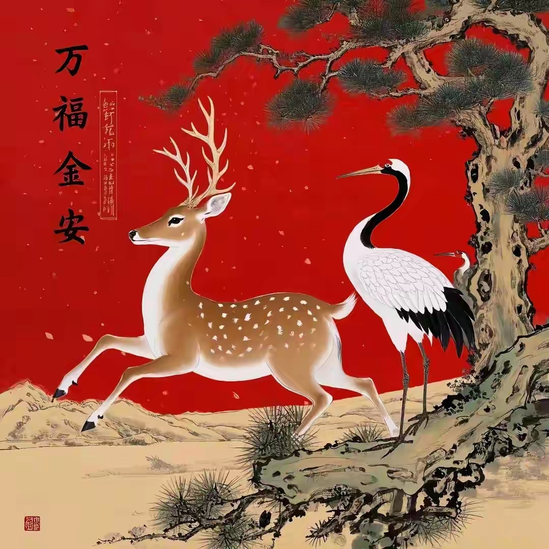 五福临门,万福金安,好日子即将来到#2025年俗闹翻天