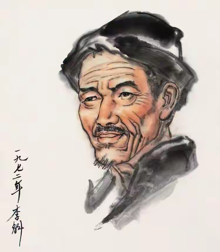 中国画人物写生