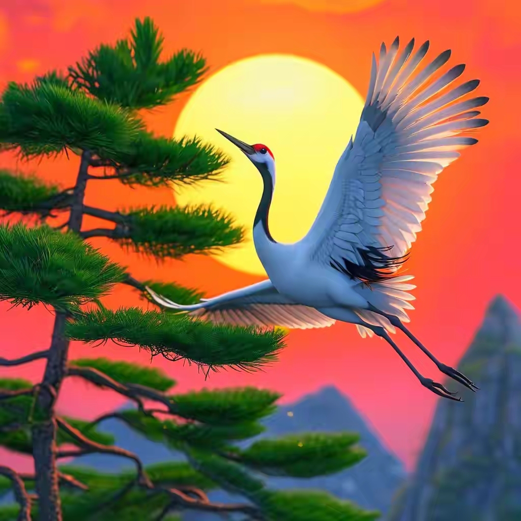 【松鹤延年】福寿安康