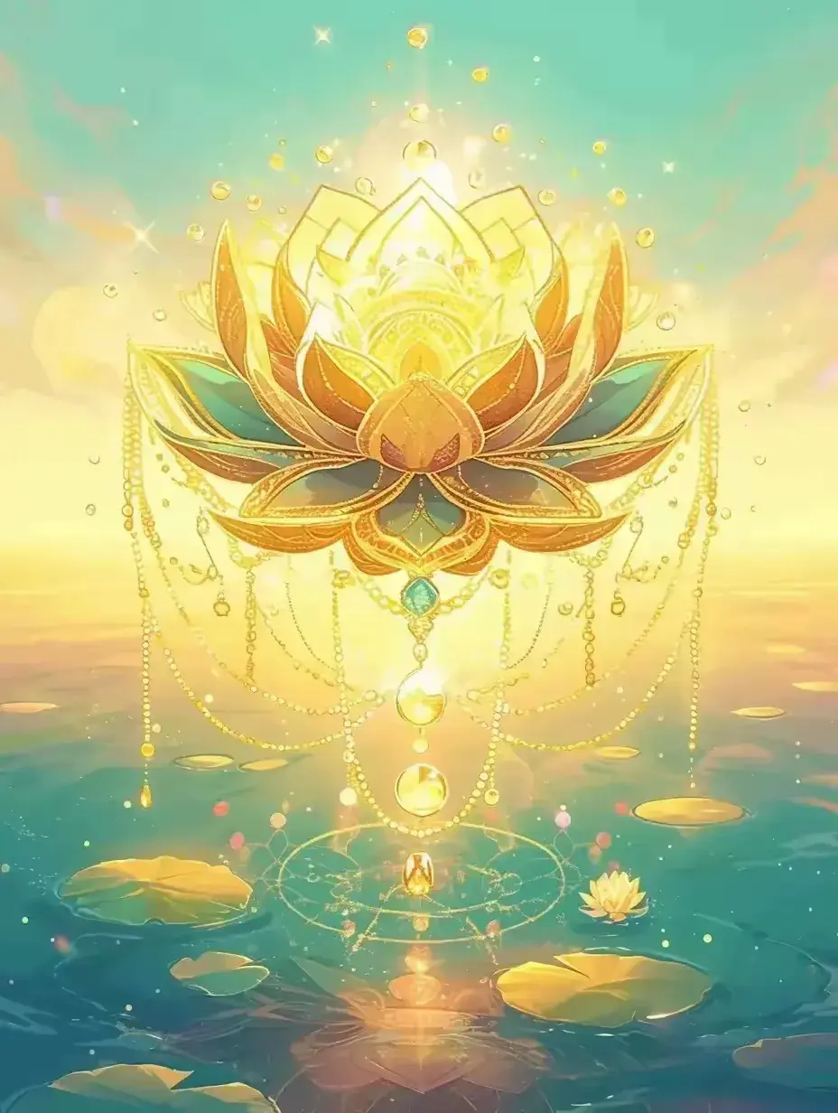 莲花开,好运来