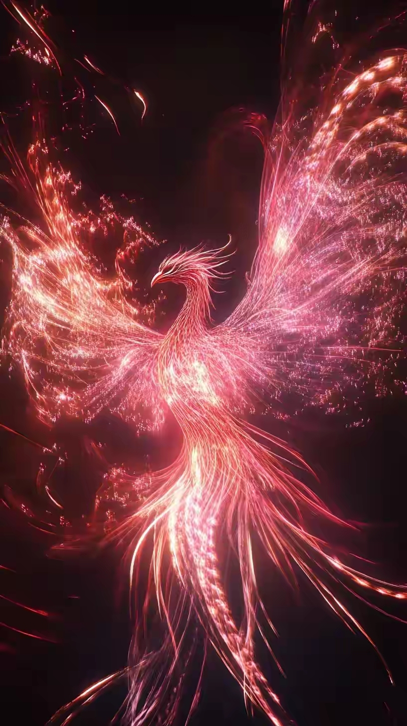 岁月轮回百世转,凤凰展翅破云天