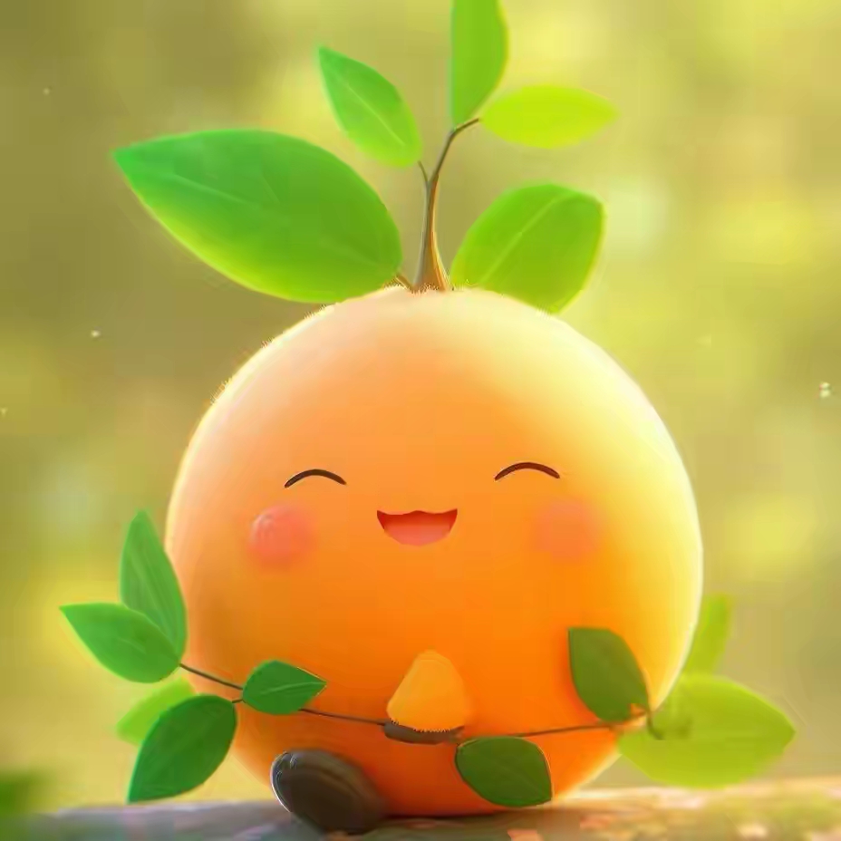 超级可爱的小橙子#大学第一课