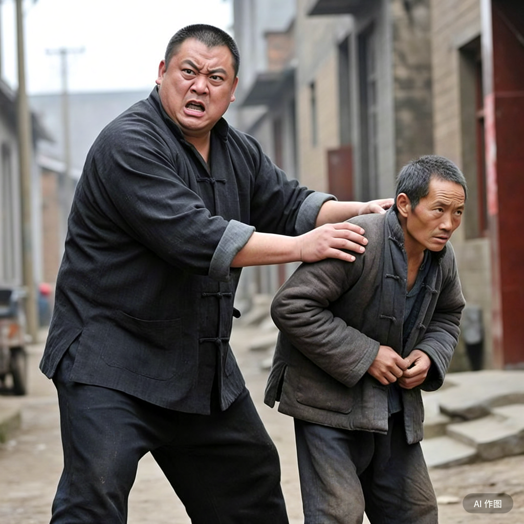 在宁静女记者采访的村庄里, 发生了一件引人瞩目的事件