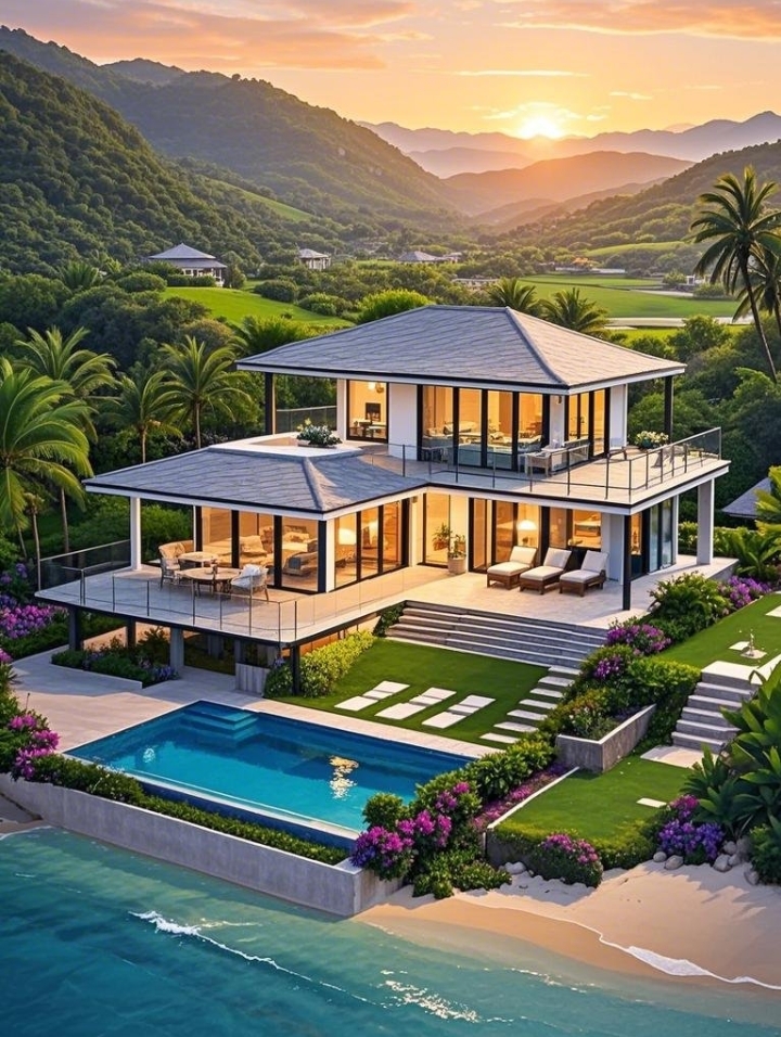 周末将至,我即将踏入那座依海而建的别墅,光是想象那片刻的静谧与海风