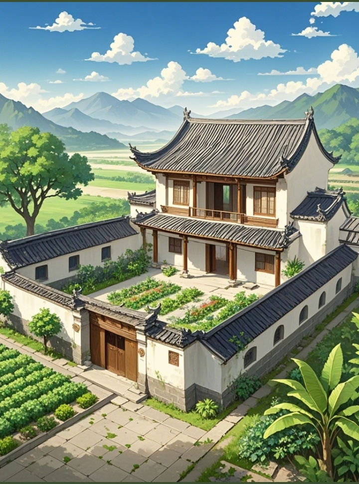 哇,这古风庭院太美了,真想有个这样的家!