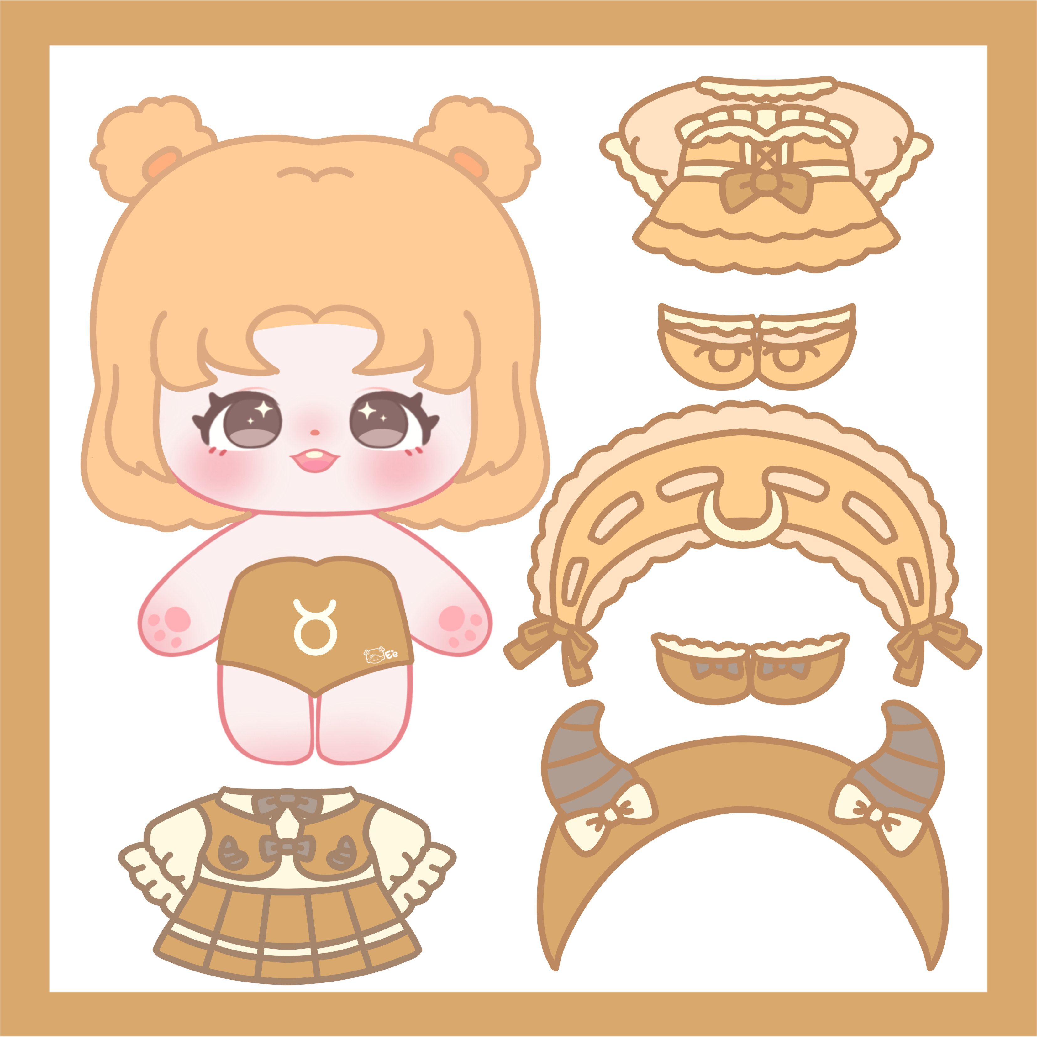 12星座棉花娃娃 上