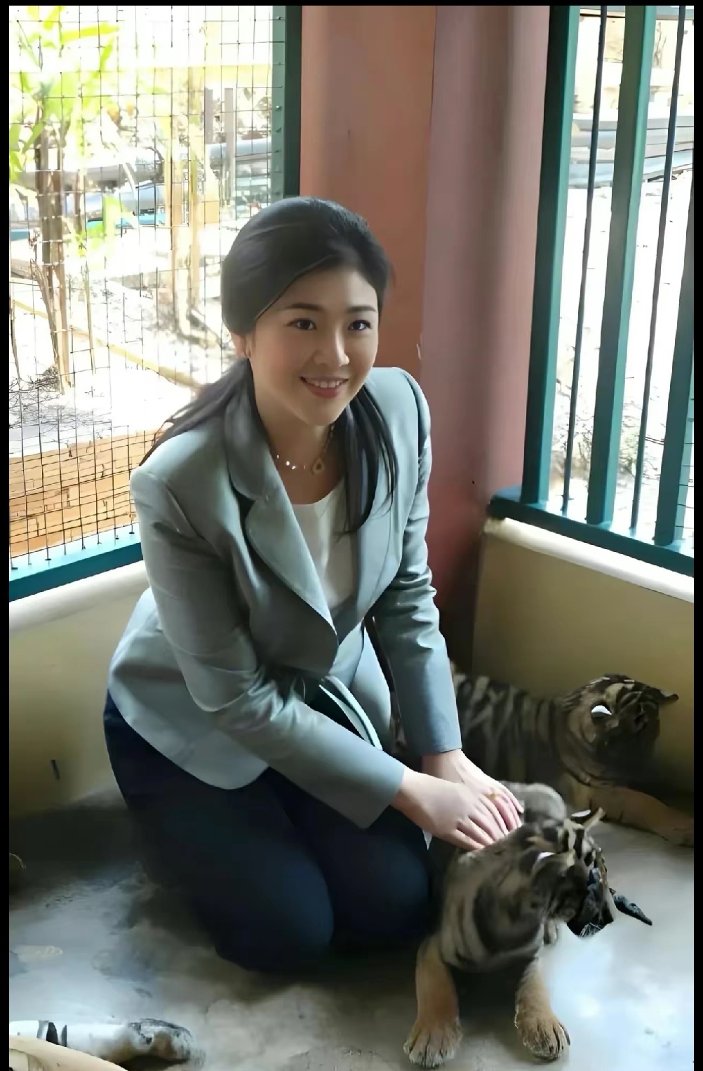 1967年出生的英拉,身高1米72,是泰国华裔女性,2011年至2014年竞选