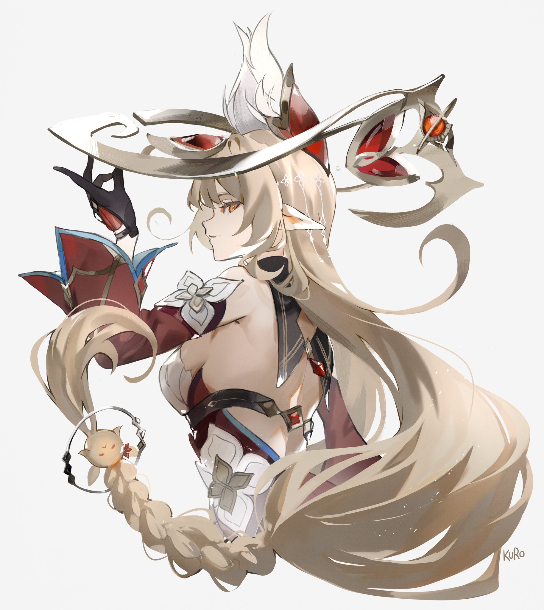 原神 艾莉丝真好看啊[期待]画师x@kuroshirox