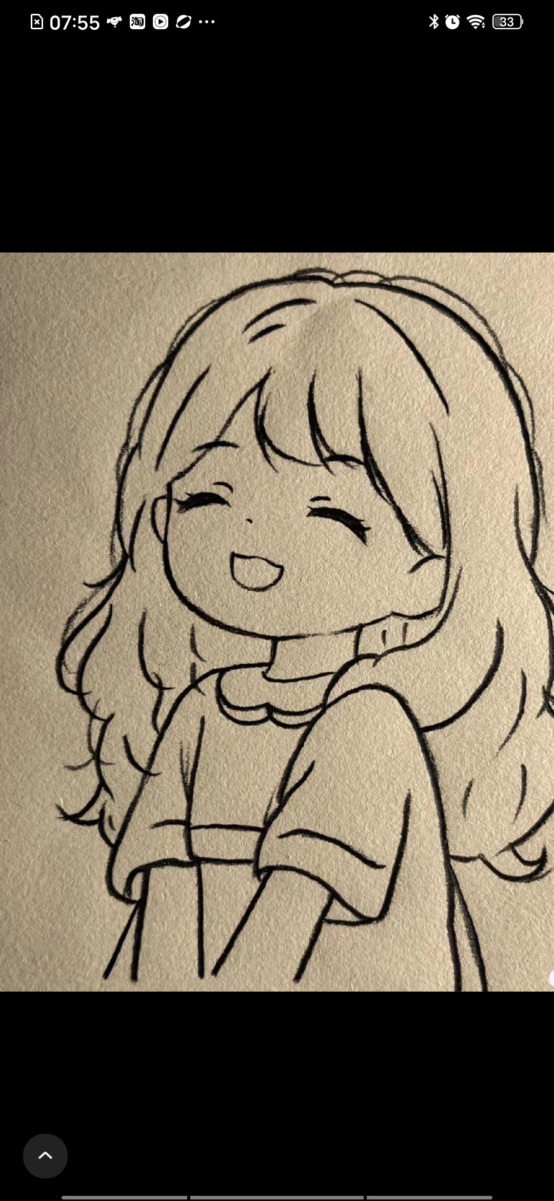 来画可爱小女孩