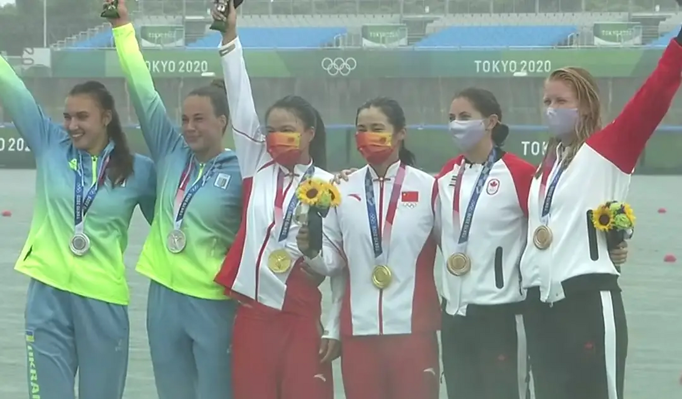 晓舟一叶梦圆东京# 女子500米双人划艇这个项目奥运会的第一枚金牌