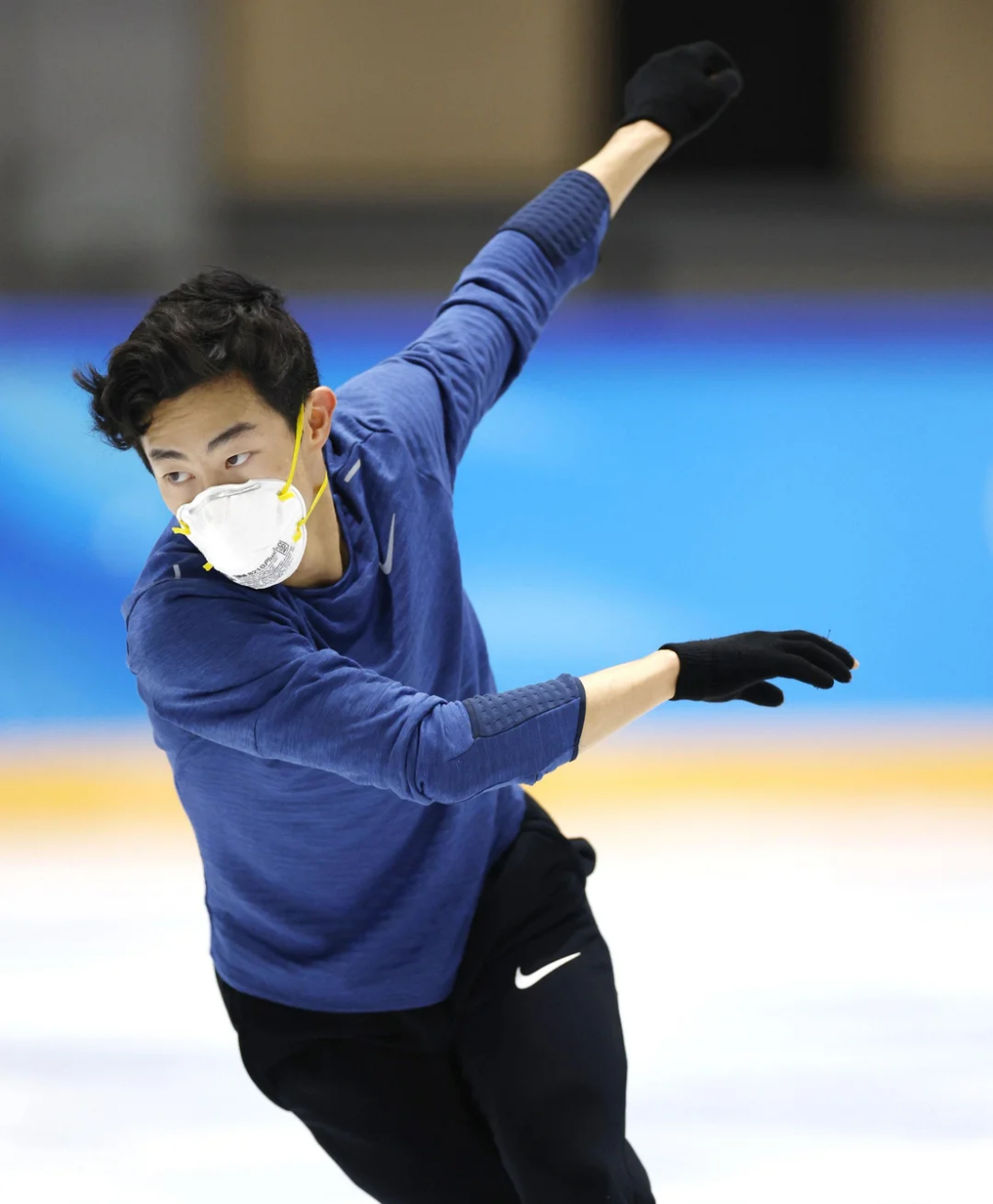 逐梦2022 四年前的平昌冬奥会上,陈巍失误了,只排名第五.