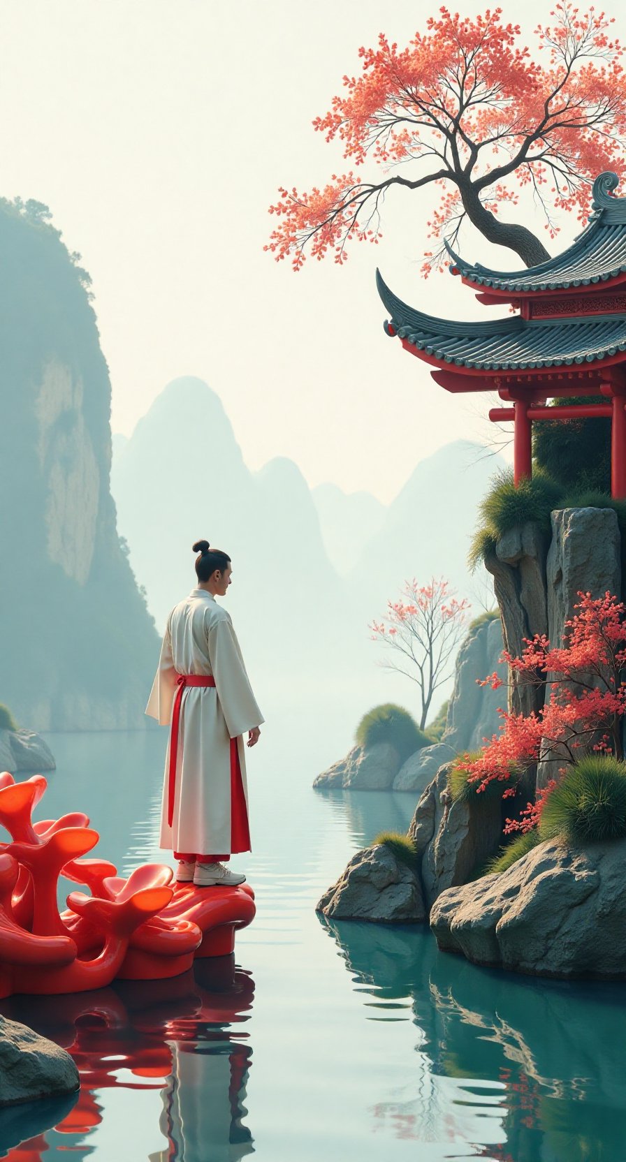 忆往昔雄姿英发,气吞千里长虹